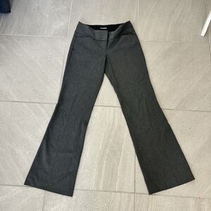 Gray Express Women’s Work Pants Slacks Editor Bootcut Size 2R